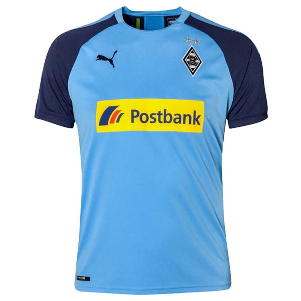 Camiseta Borussia Mönchengladbach Replica Segunda Ropa 2019/20 Azul